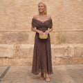 Sienna - Vestido Fluido Geométrico