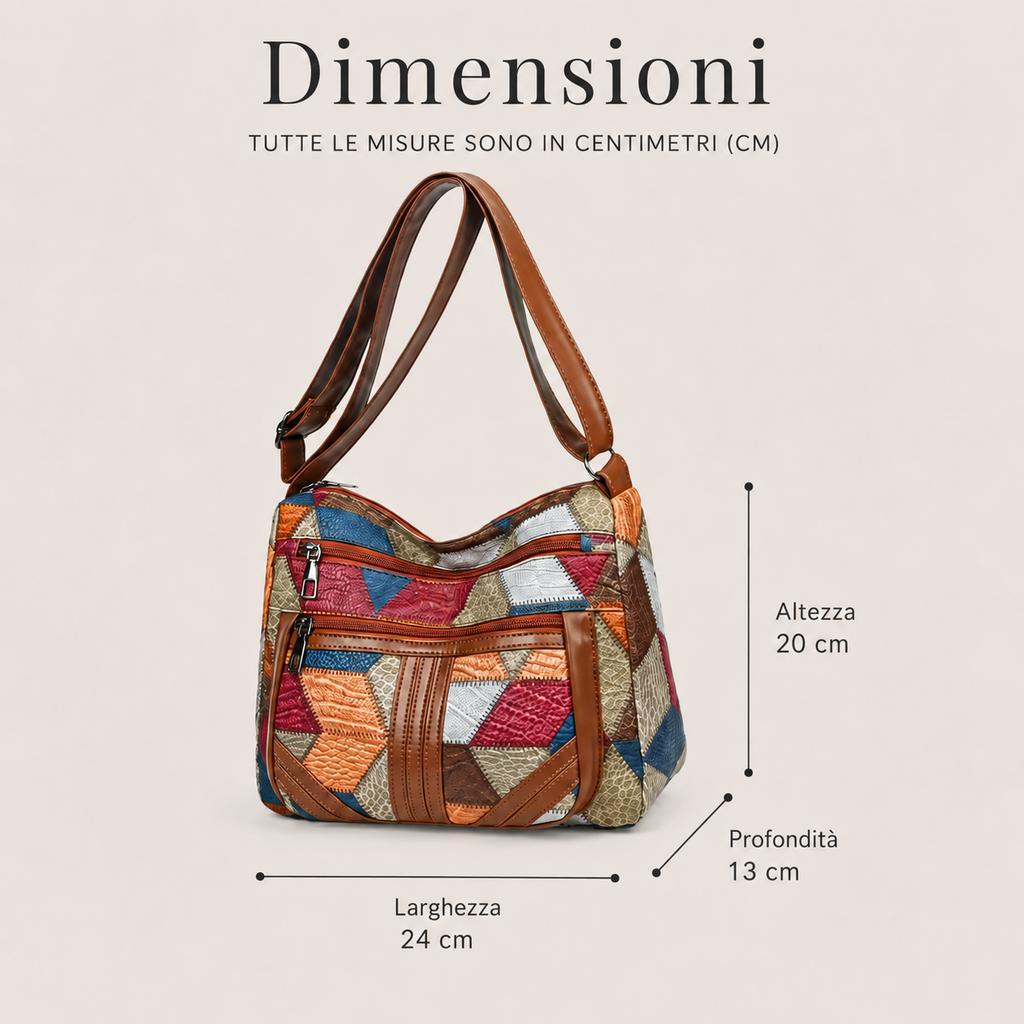 NELLA | Bolso Patchwork