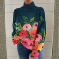 ROSINA - Floral Azul Marino