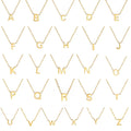 Collier Pendentif Alphabet Brillant