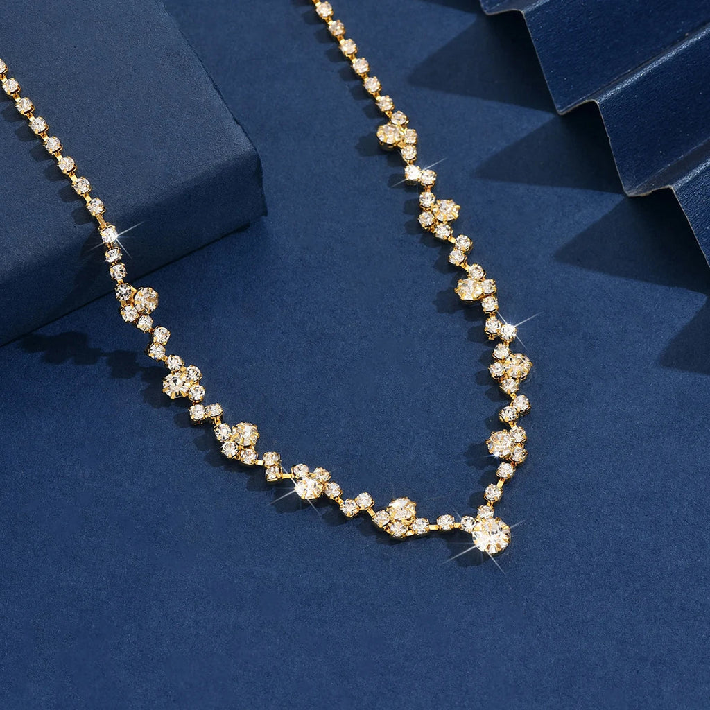 Collier de Mariage Élégant en Diamant
