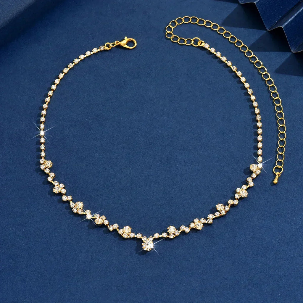 Collier de Mariage Élégant en Diamant