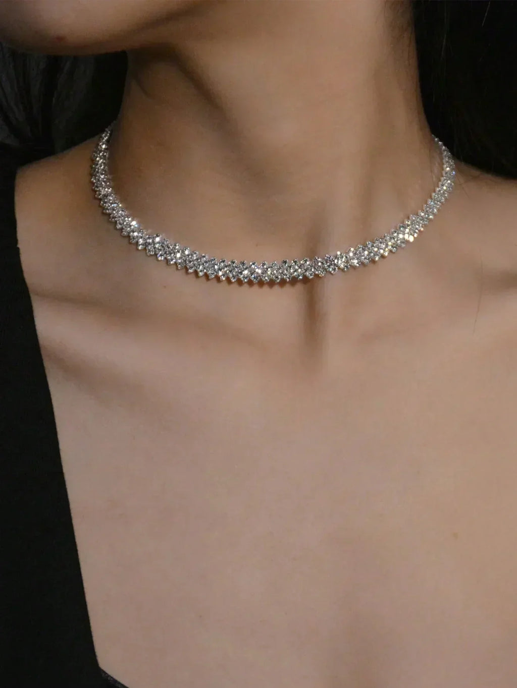 Collier Élégant en Strass