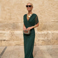 Morgan - Vestido Verde Elegante